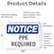 Signmission 7 in Height, 10 in Width, Vinyl Decal, Rectangle OS-2PACK-NS-D-710-L-17769 - alternate 4